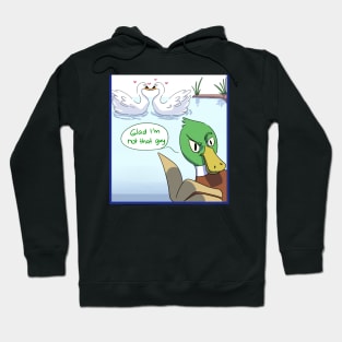 Funny Duck Says What? Hoodie